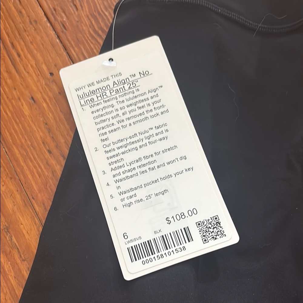 lululemon athletica Align High-Rise 25" Women’s Pant - Black